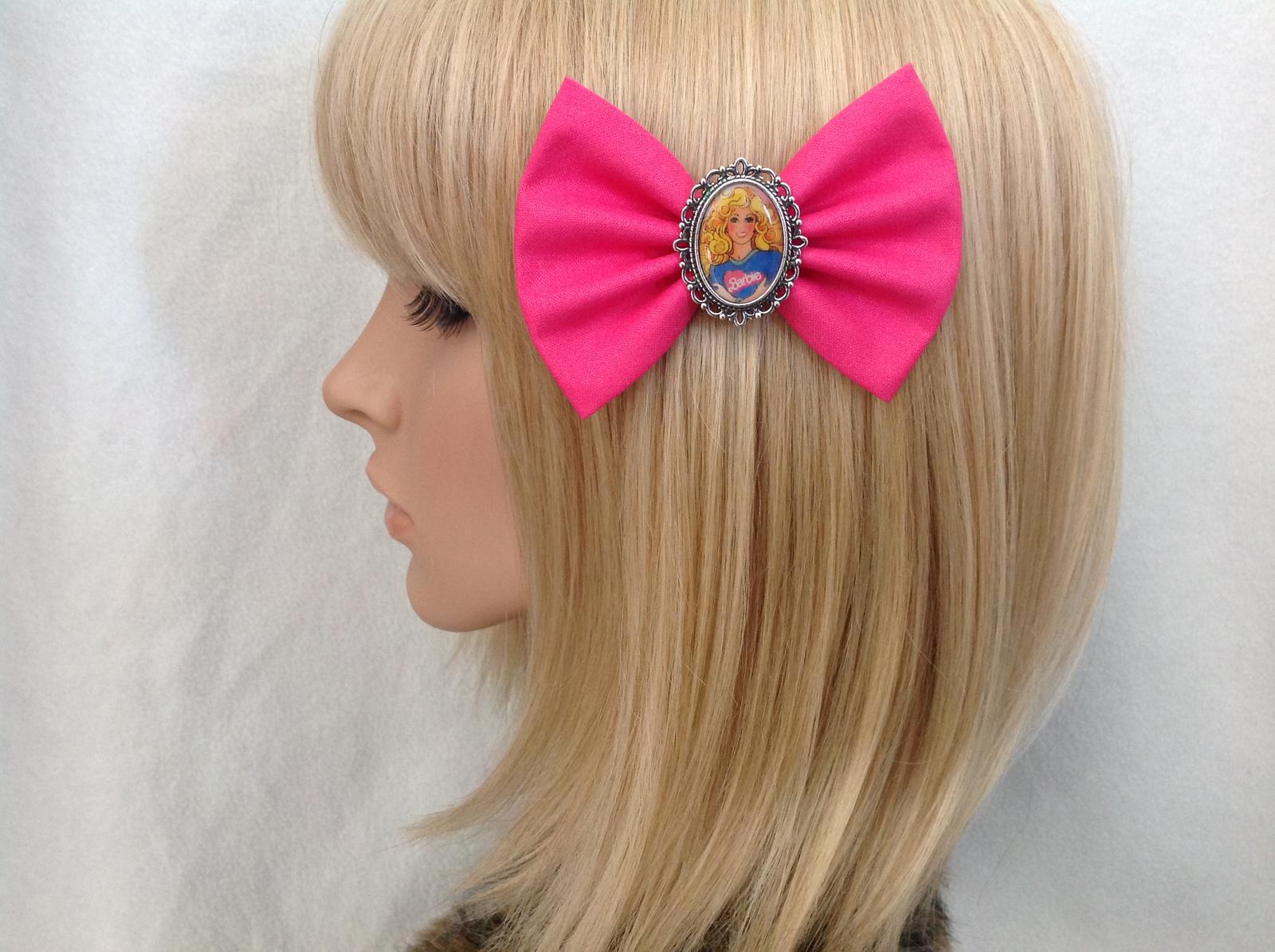 Barbie hair bow