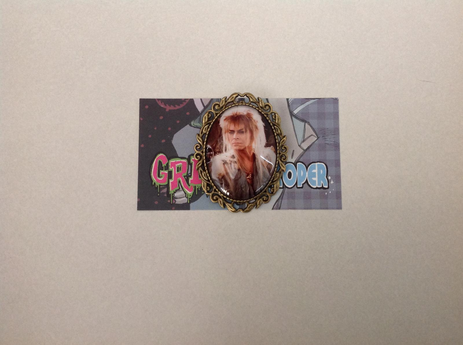 David Bowie The Labyrinth brooch