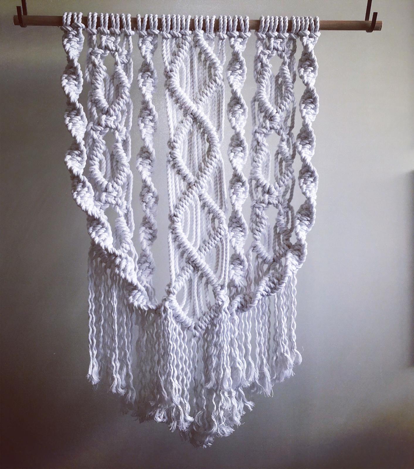 Macrame wall hanging