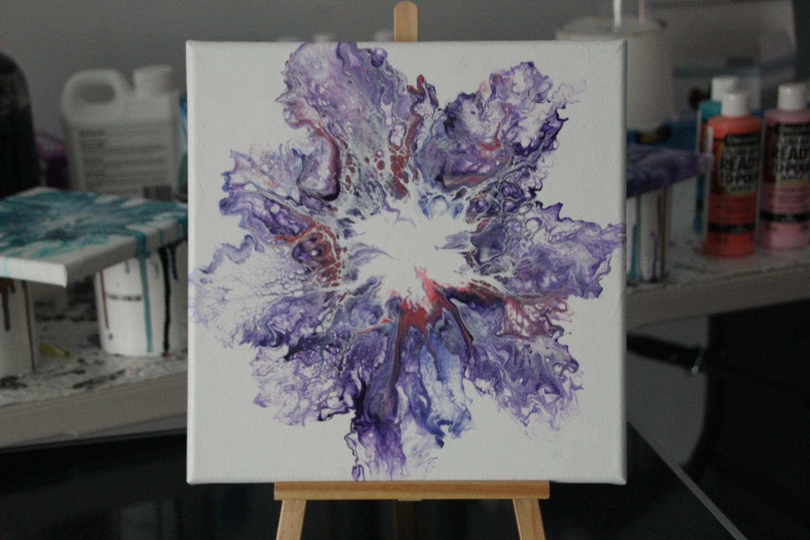Bloom - Fluid Art Canvas