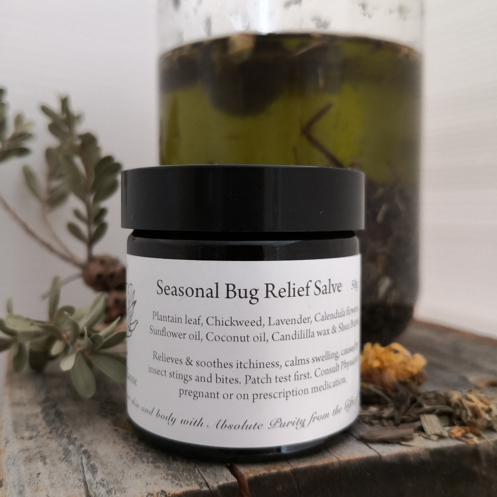 Seasonal bug relief salve 50g