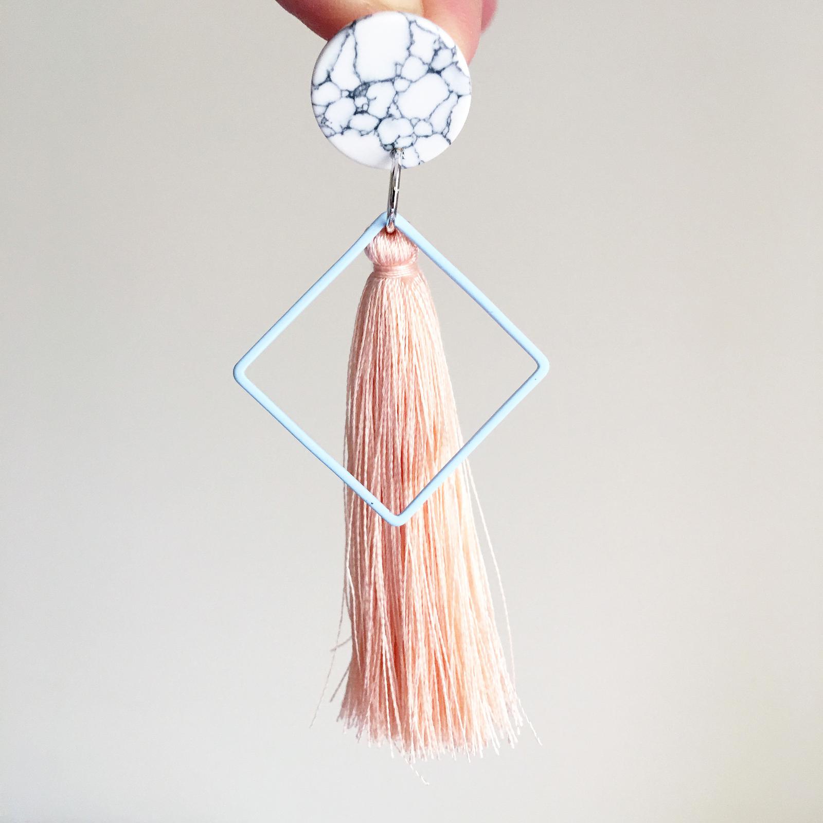 Acrylic earrings