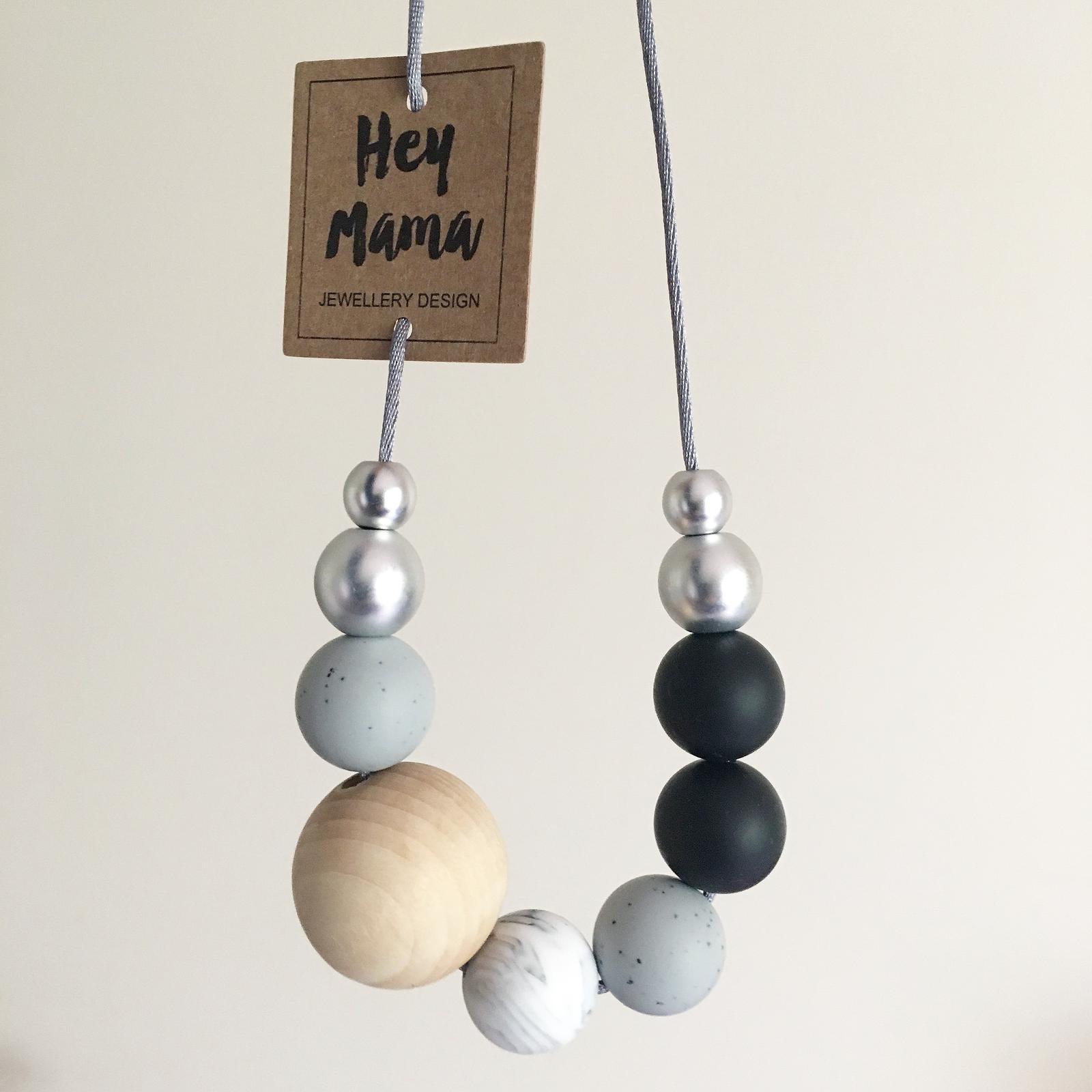 Silicone Wood Necklace