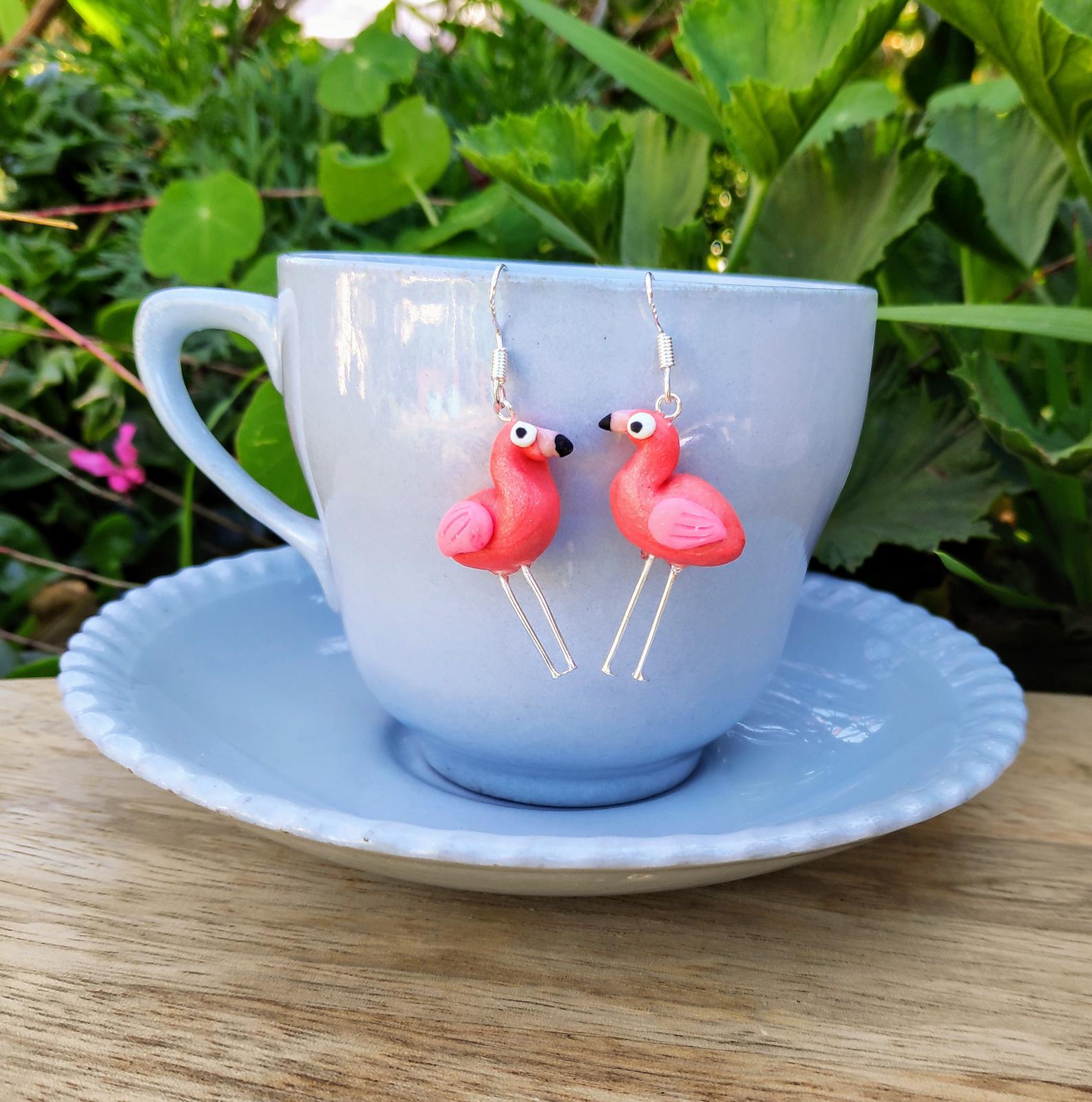 Flamingo Earrings