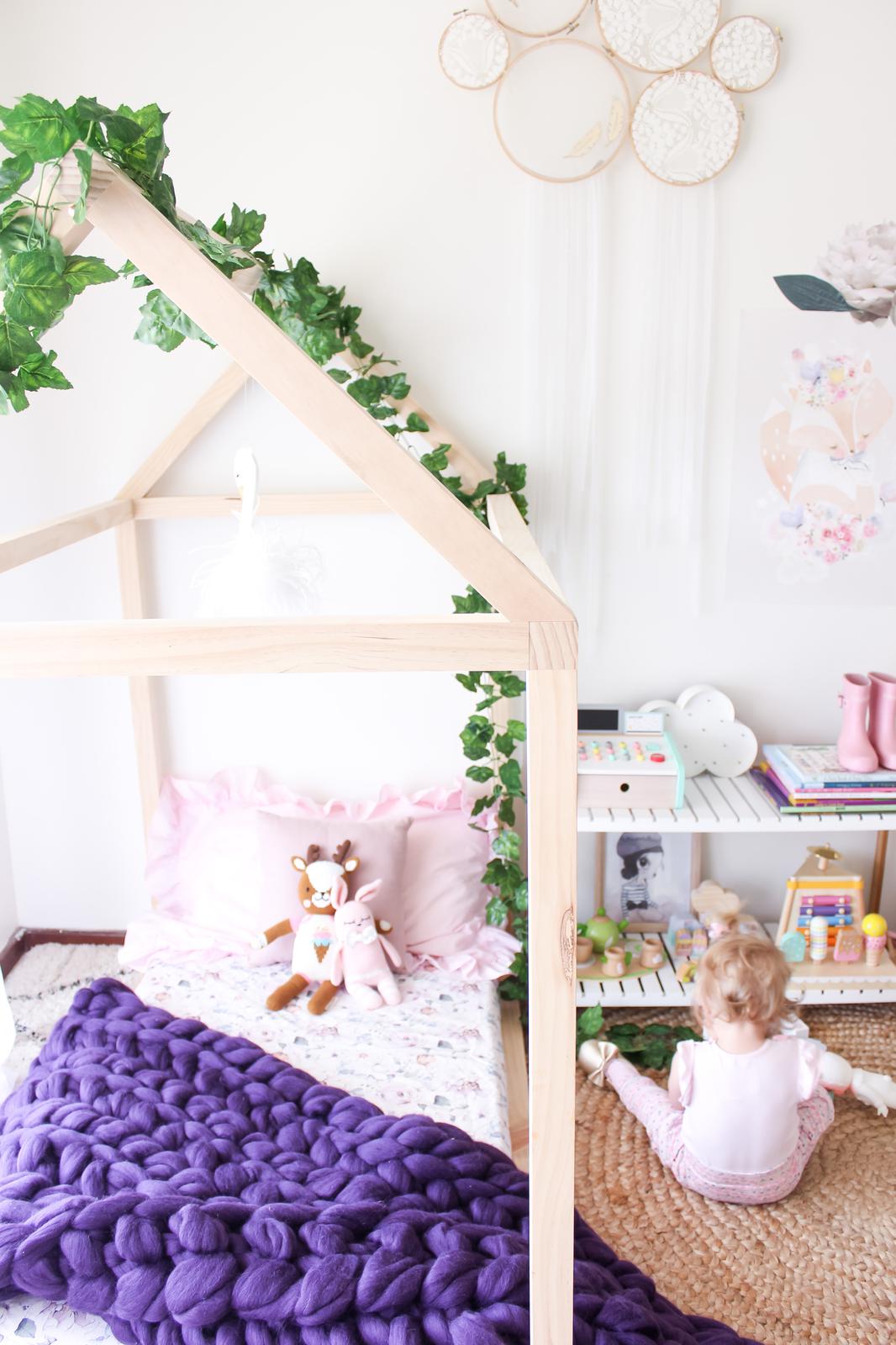 Toddler House Bed Frame