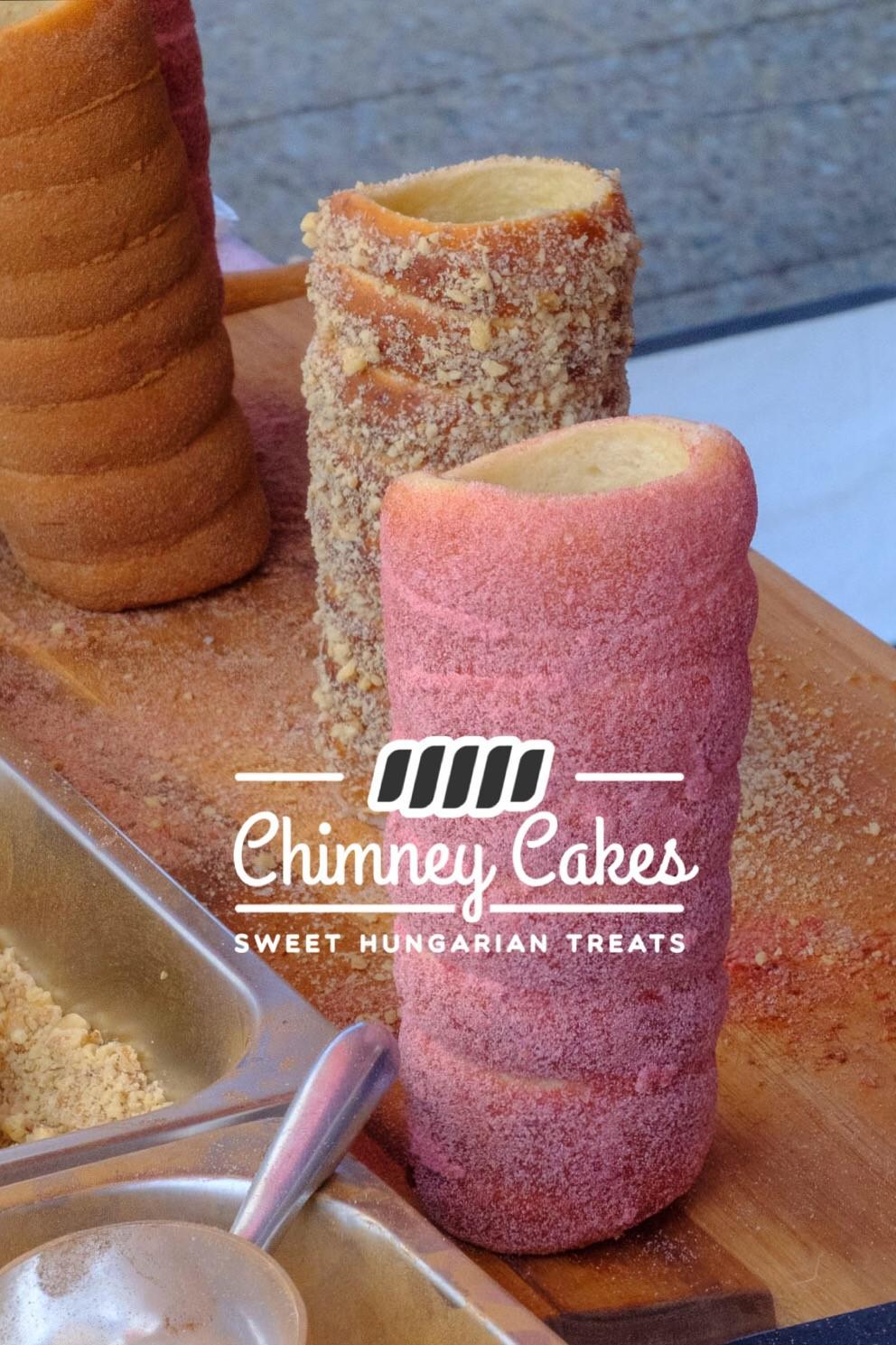 Fresh Chimney Cakes Cooling