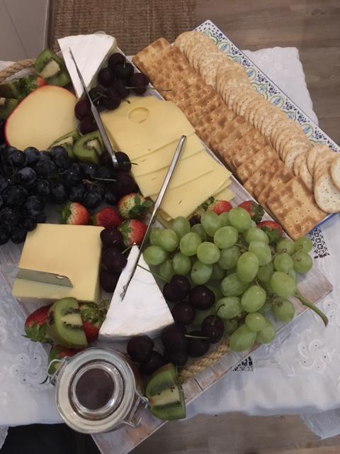 Standard Cheese Board - Yummy!