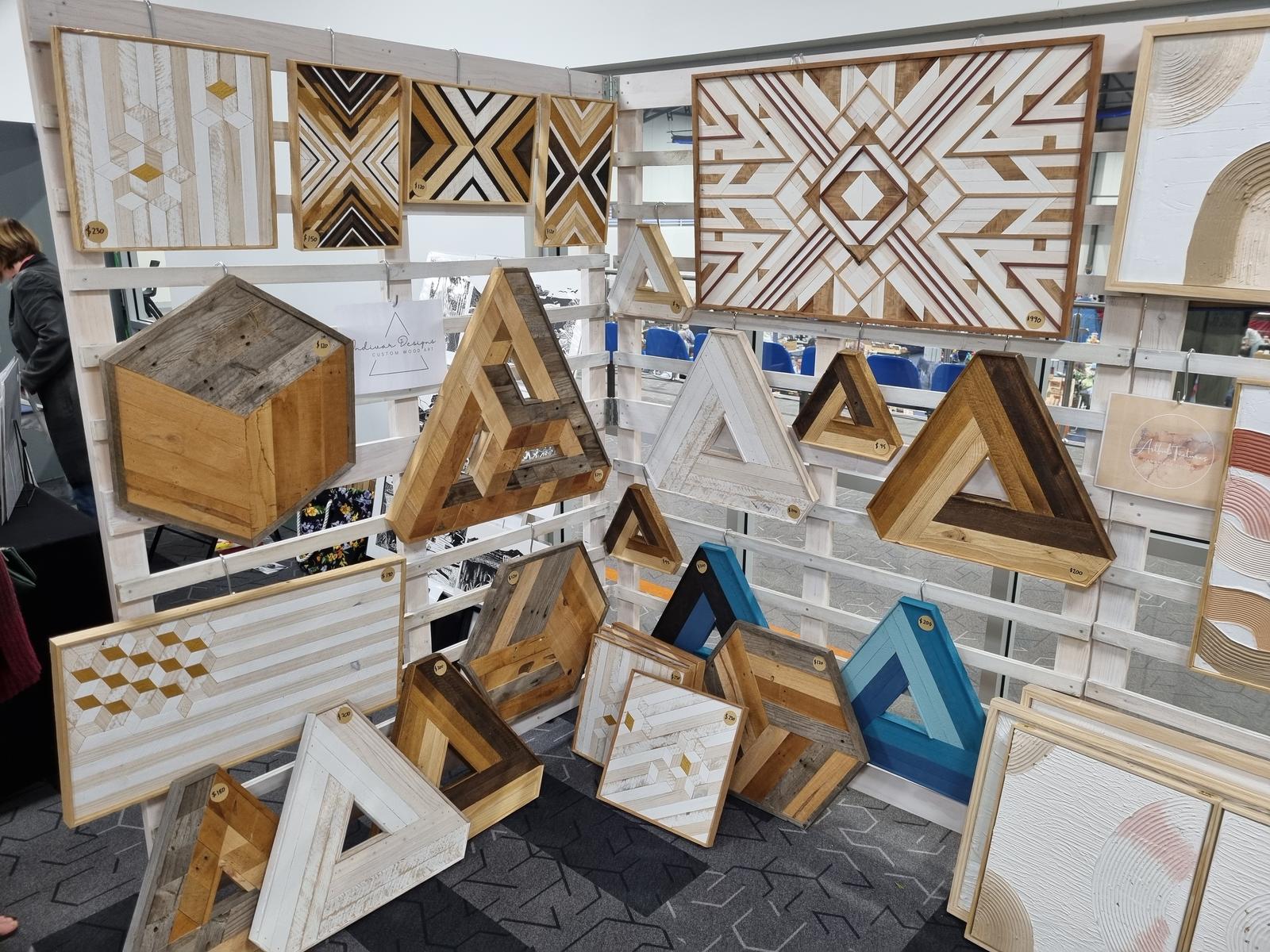 Closeup of Indivar Designs work in 2022
