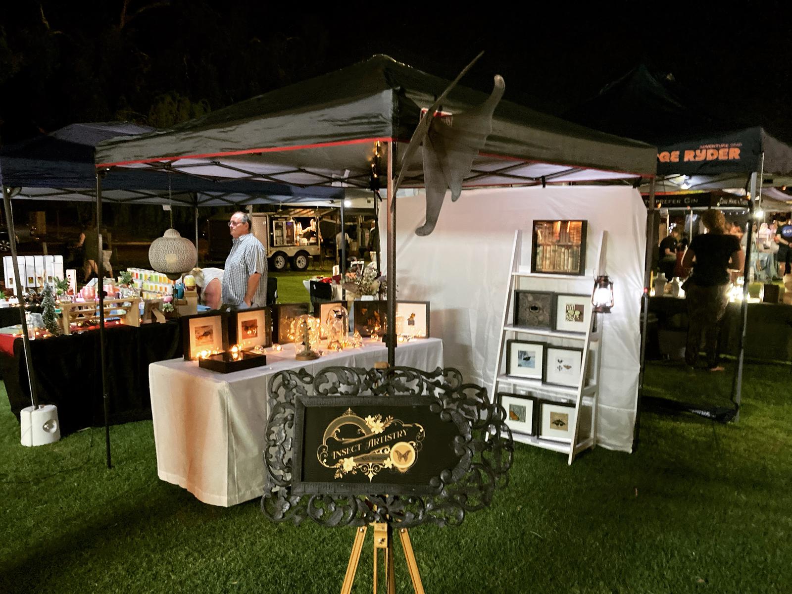 Insect Artistry Stall