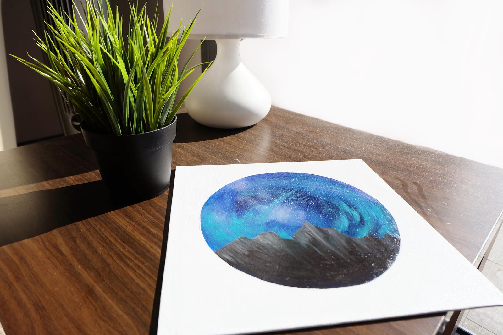 Painting on canvas panel