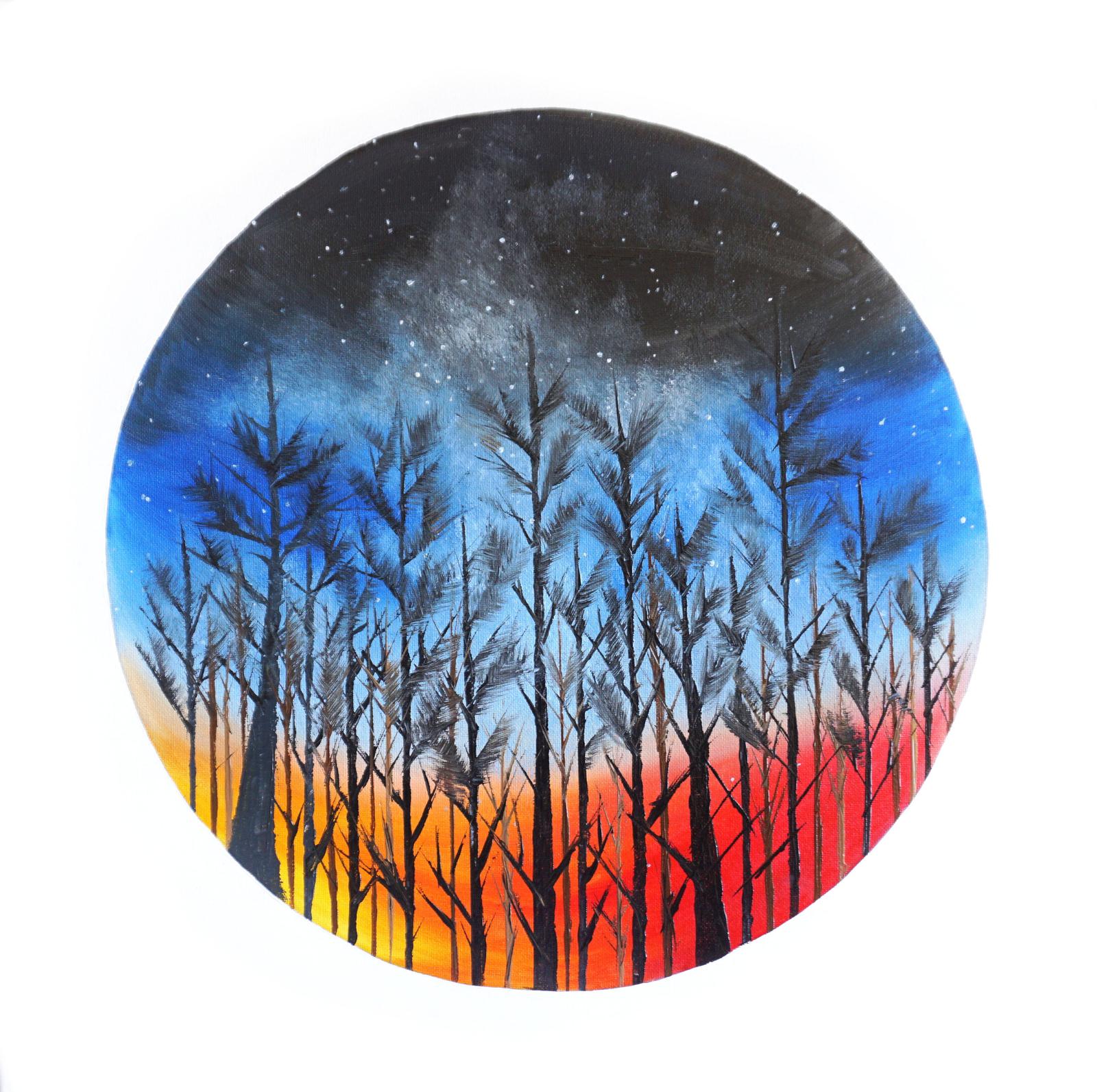Forest Circle Art