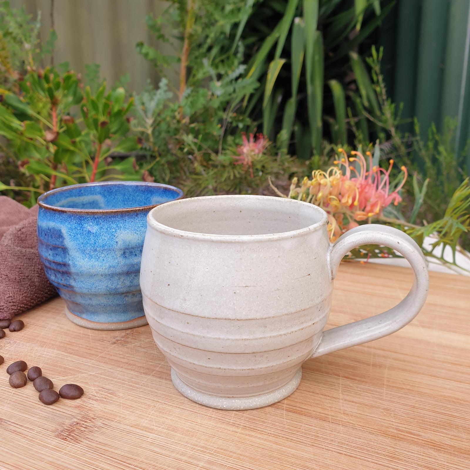 White Satin Mug