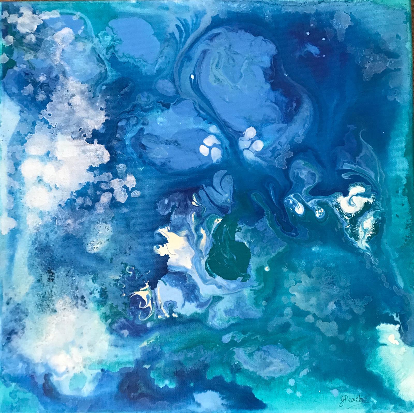 Bubbling Blue