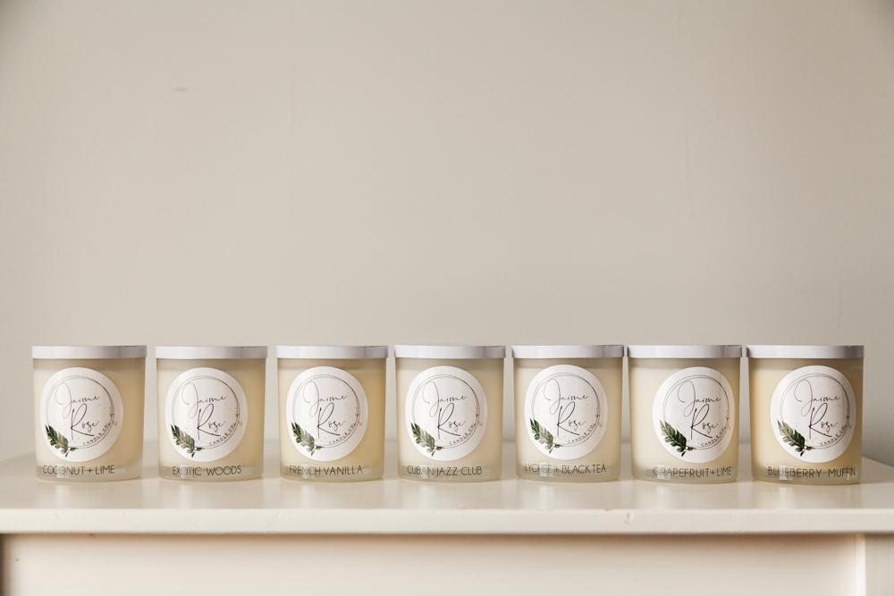 Jaime Rose Candle Co. signature collection