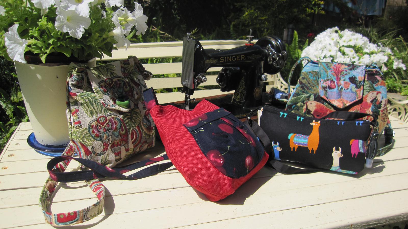 Bespoke handmade different bags