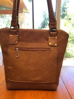 Classic tan handbag