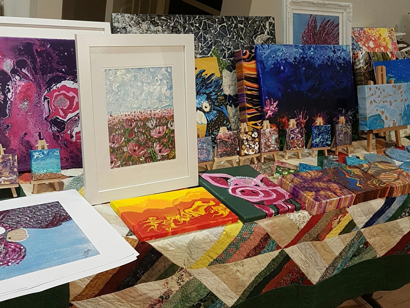 Janice Oliver stall