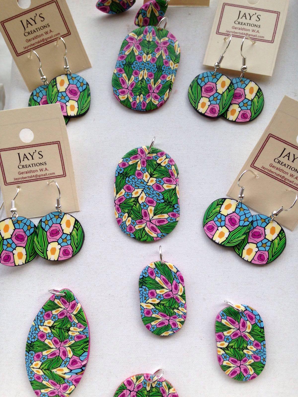 Jay's Creations polymer clay jewellery