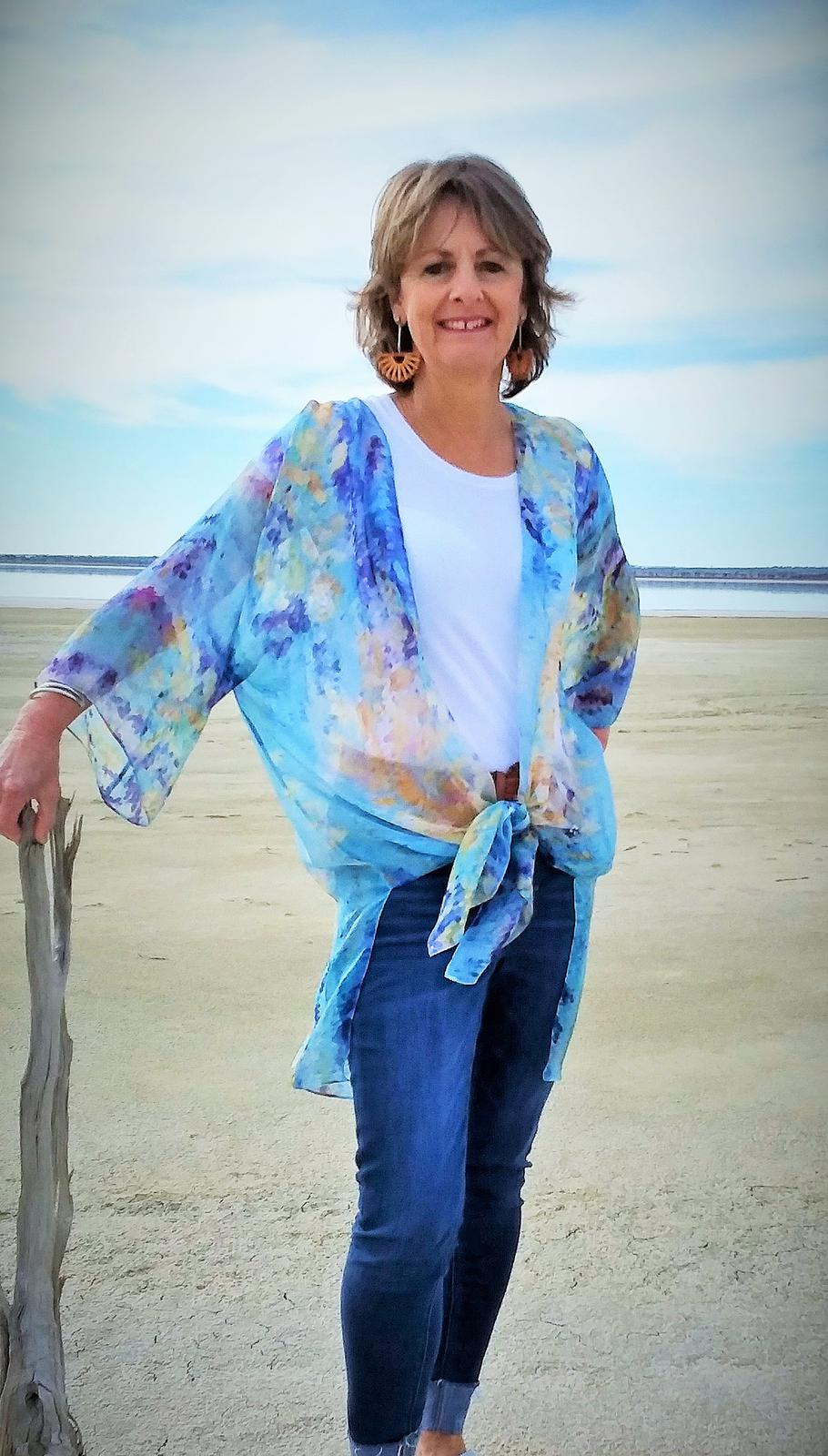 Salt Lakes Silk Kaftan
