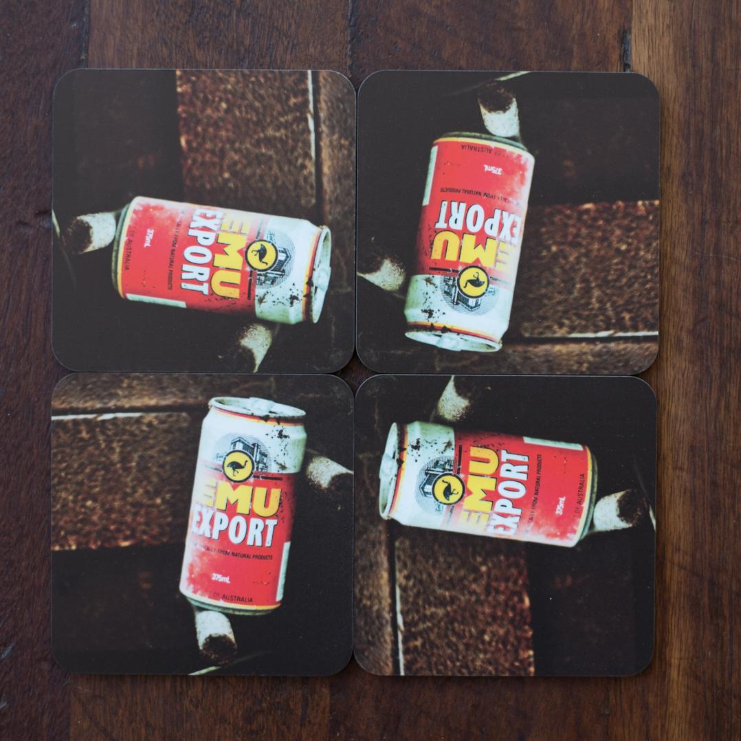 Emu Export Coasters