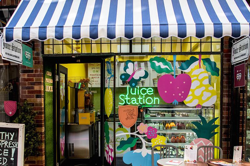 Juice Station at London Court