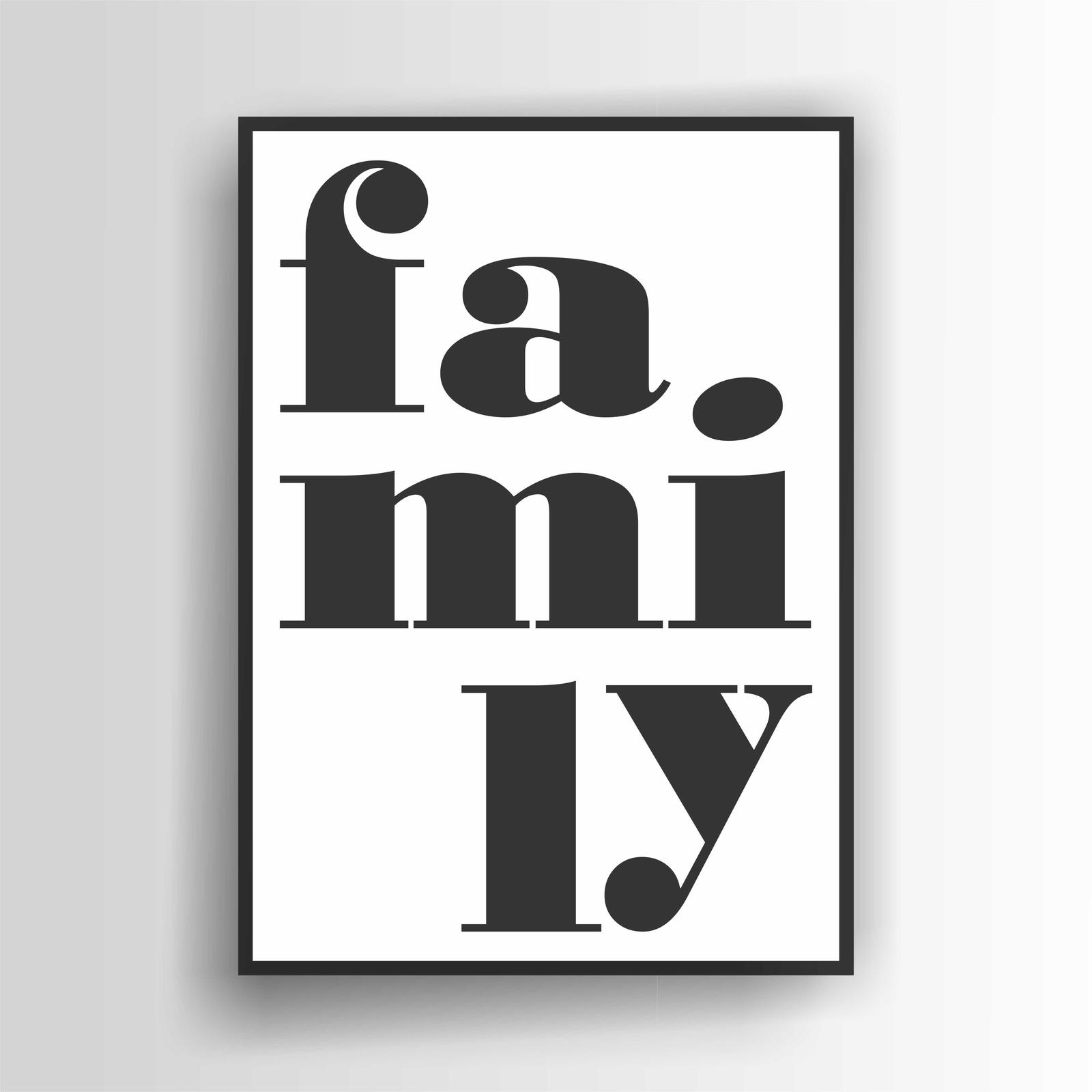 Family Print