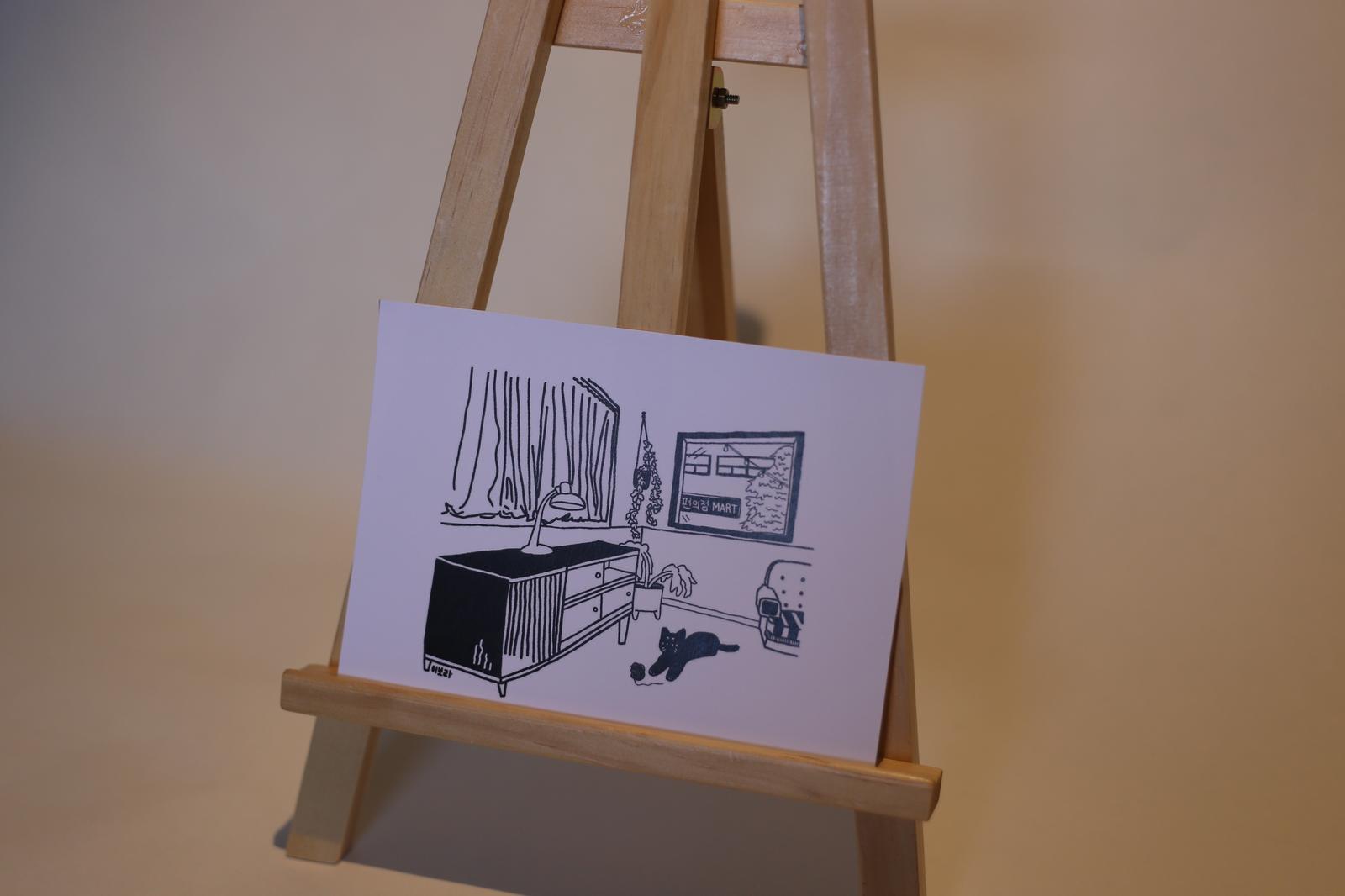 Kikitsa Draws postcard