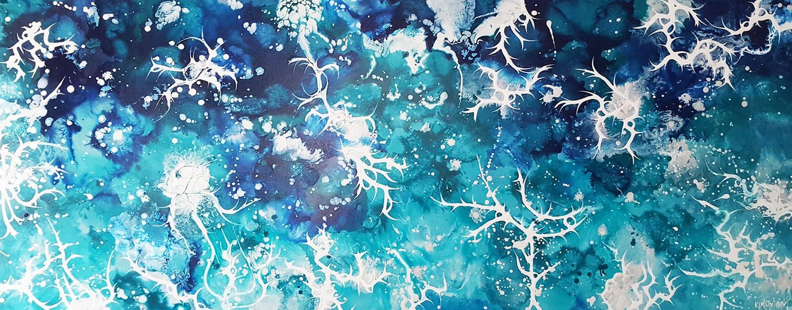 Abstract Art painting "Star Birth"