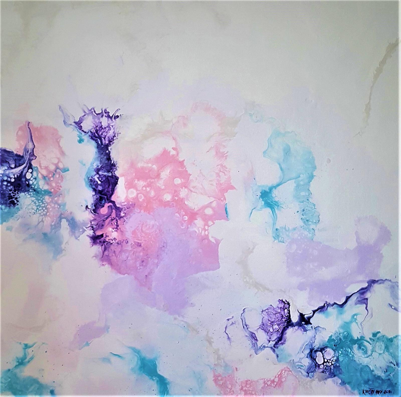 Abstract Art Painting "Fly Away"