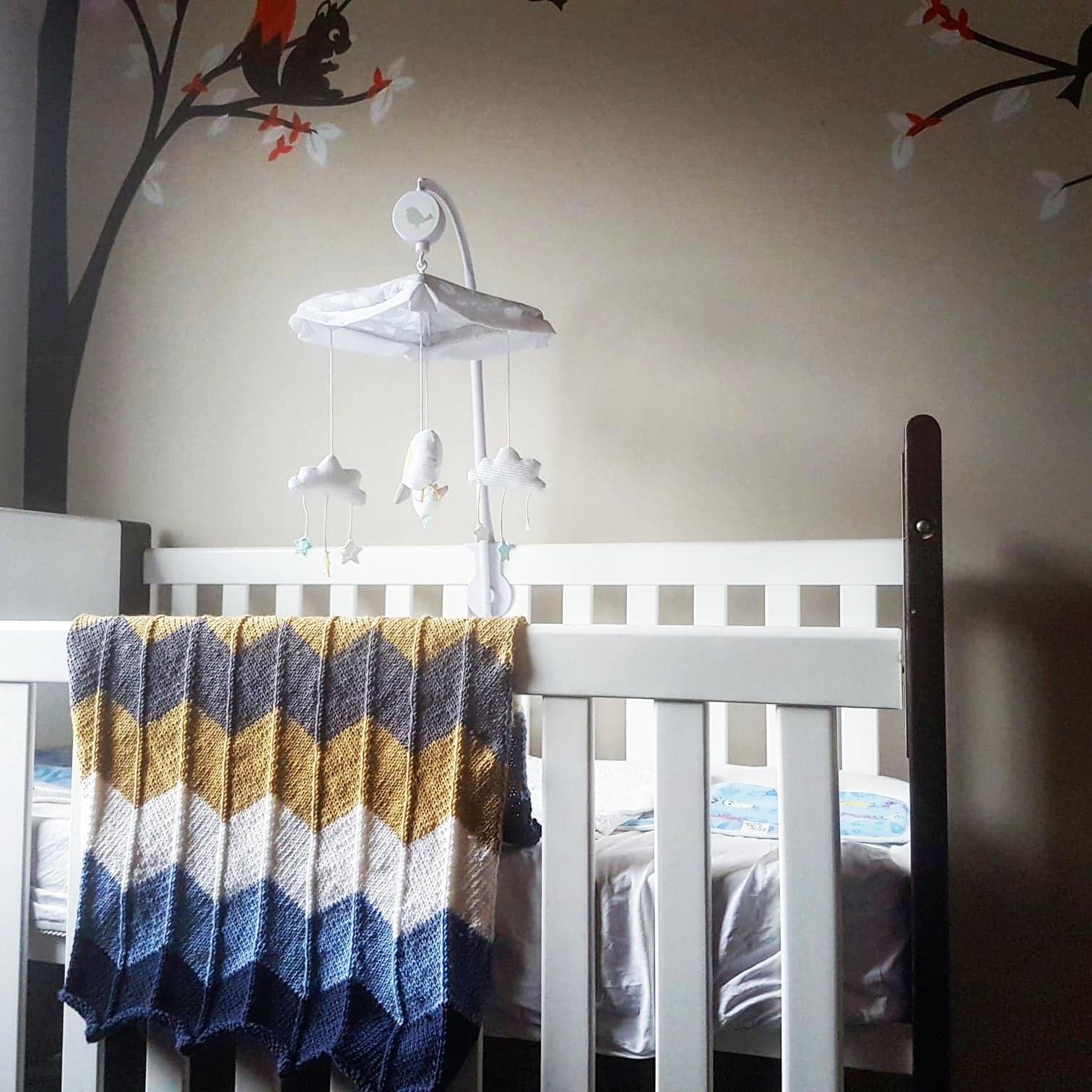 The Baby Oates 2.0 ~ Nursery blanket