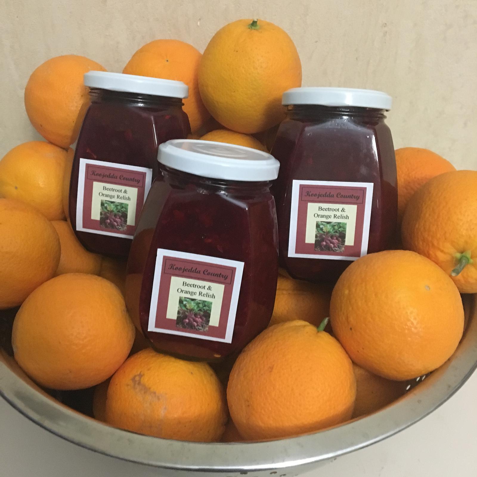 Beetroot & Orange Relish