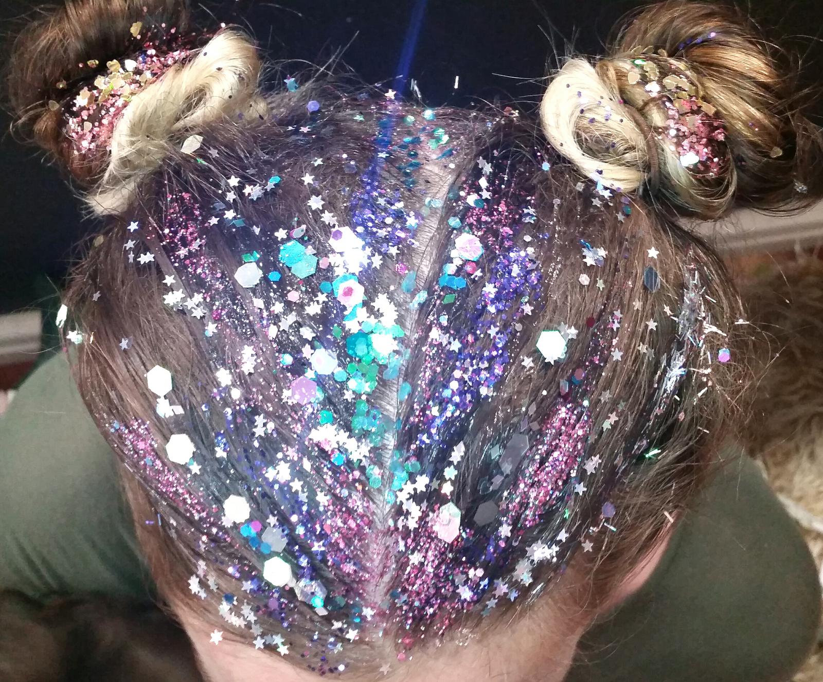 Glitter roots
