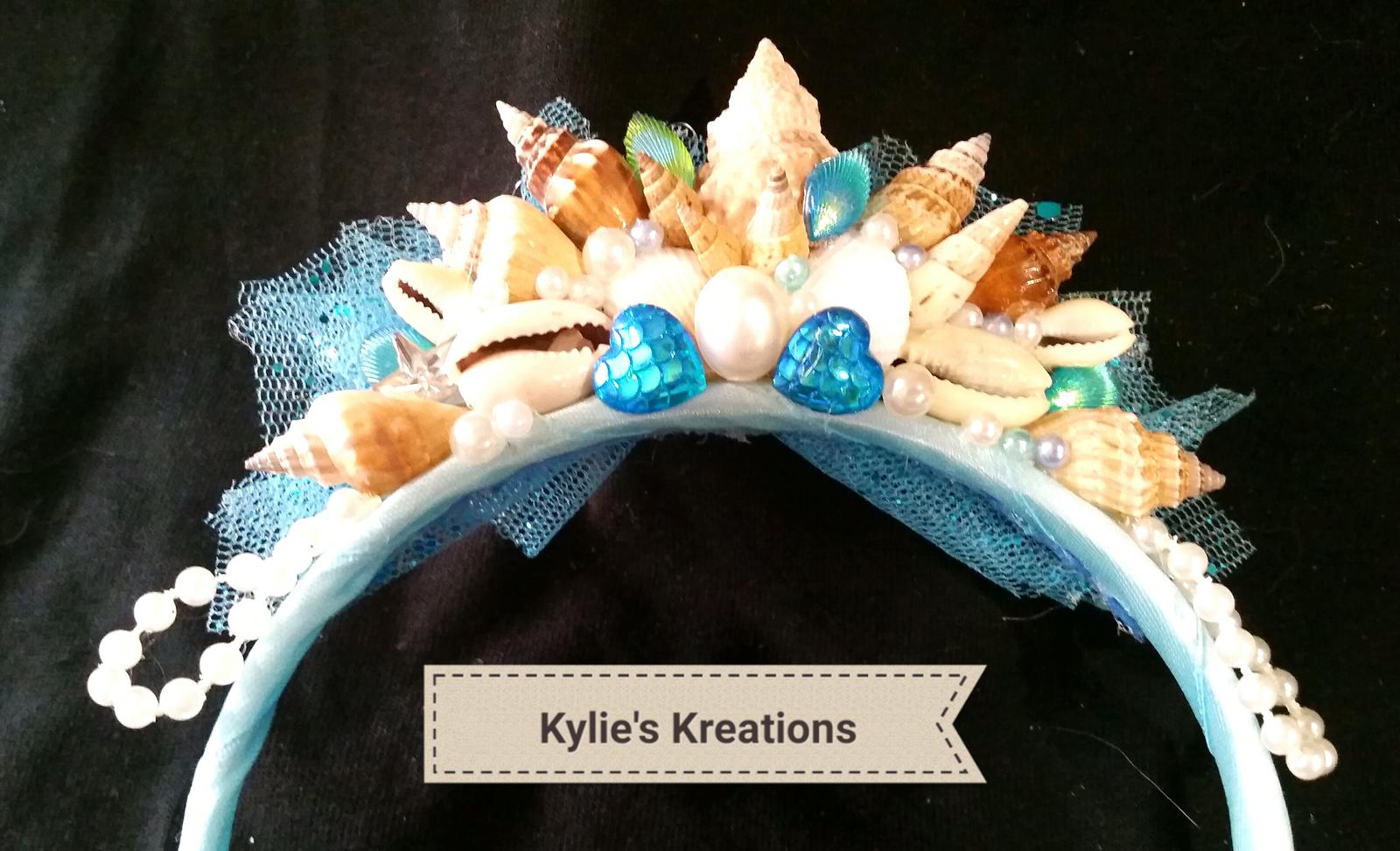 Custom mermaid crown