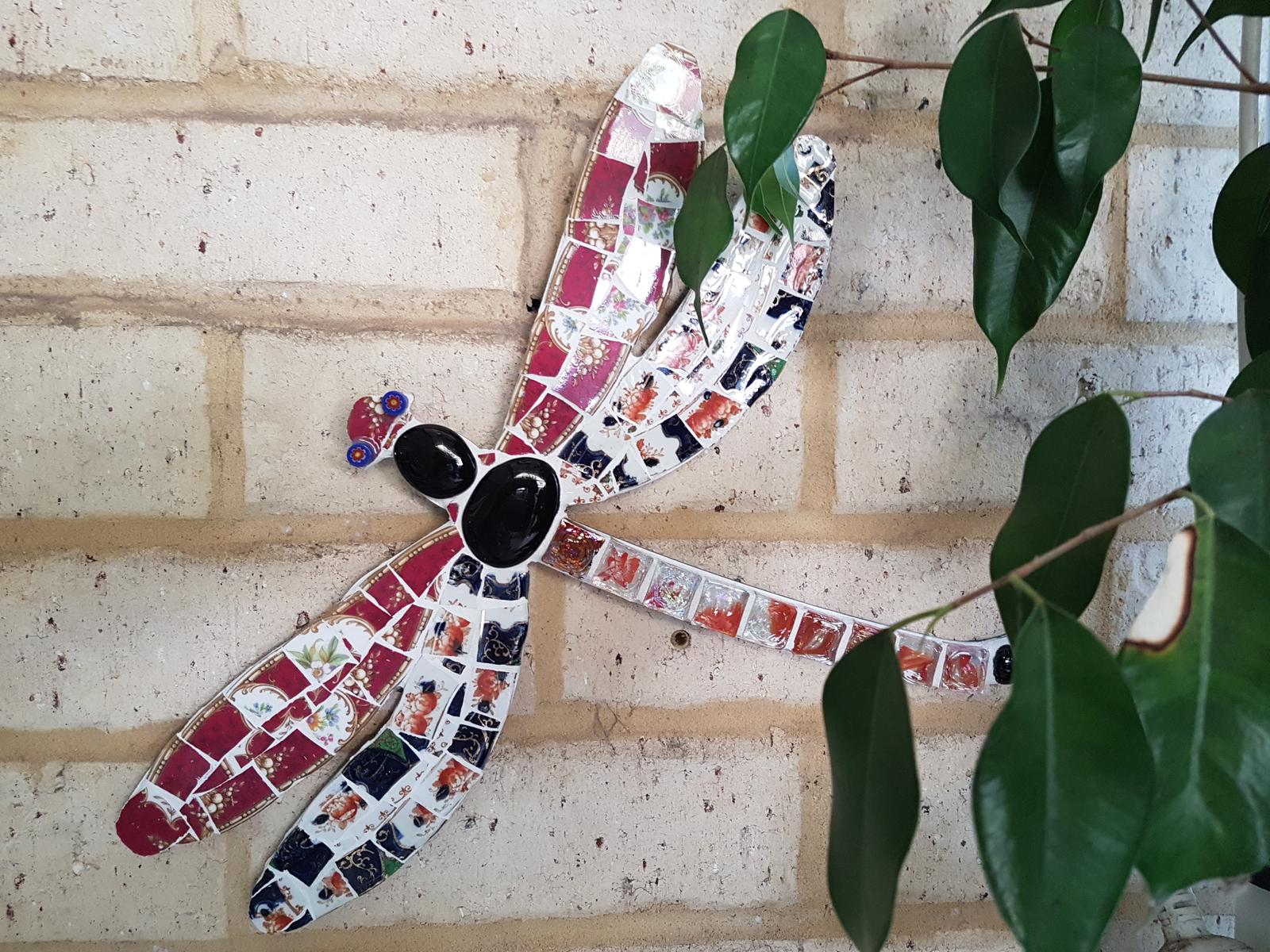 dragonfly mosaic