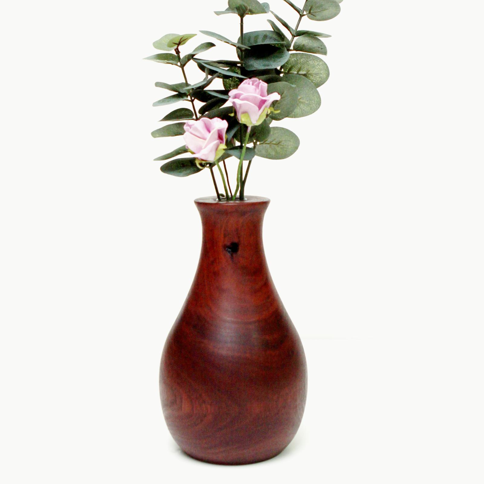 Turned Jarrah Vase