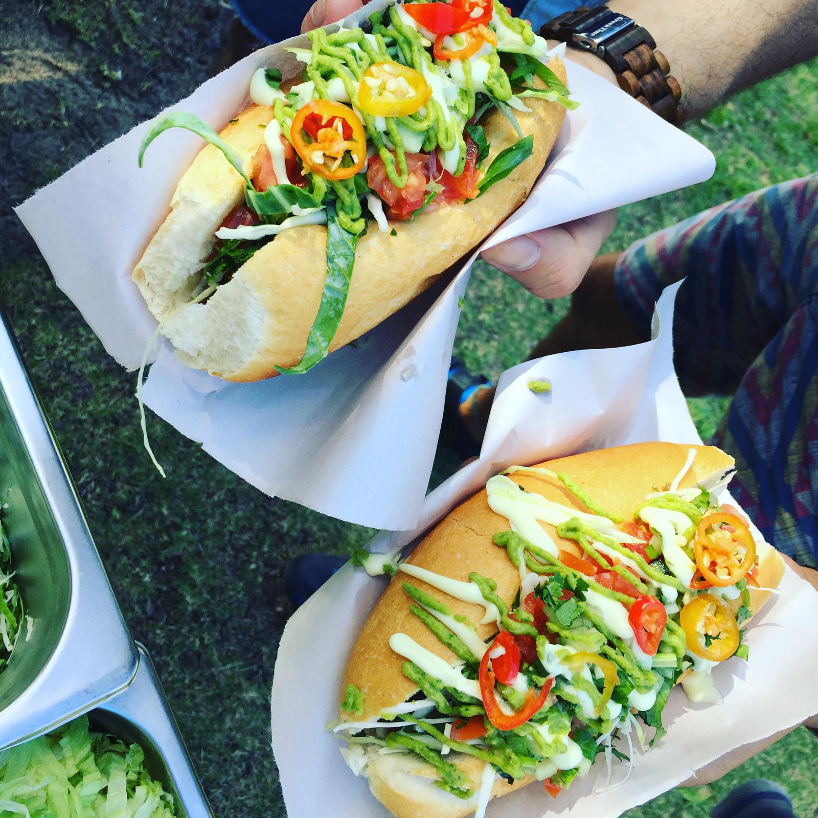 Gourmet hot dogs