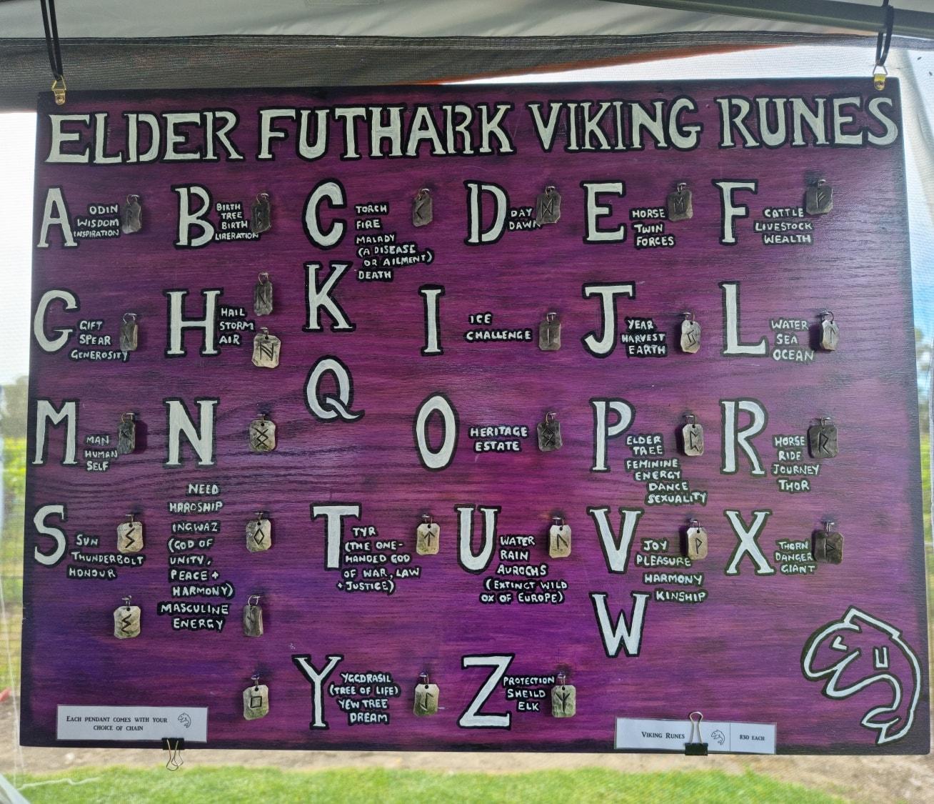 Viking Rune Pendants