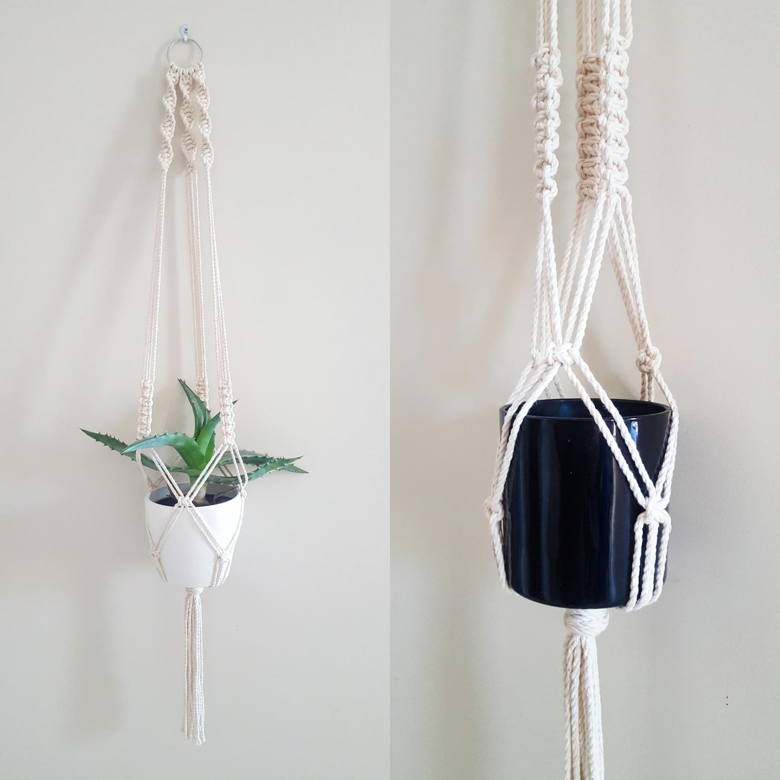 Macrame plant hanger