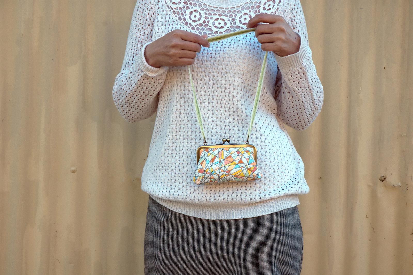 Light Energy Generates - middle size purse