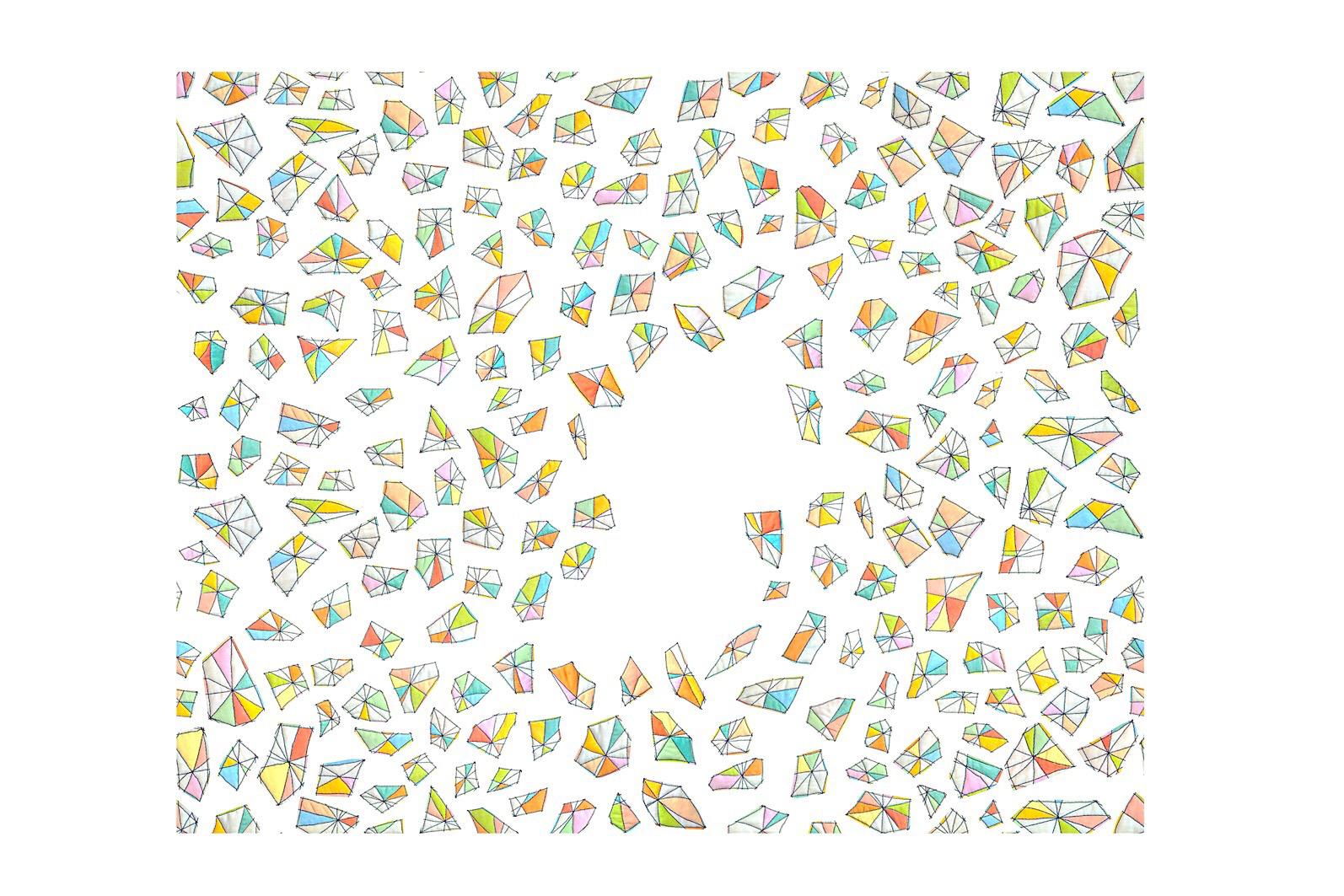 Dharma Wheels - We Are All Diamonds In The Rough - illustration & textile design