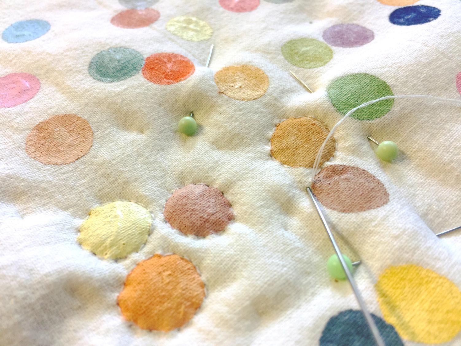 Have You Ever Seen The Beach? - textile design in the making