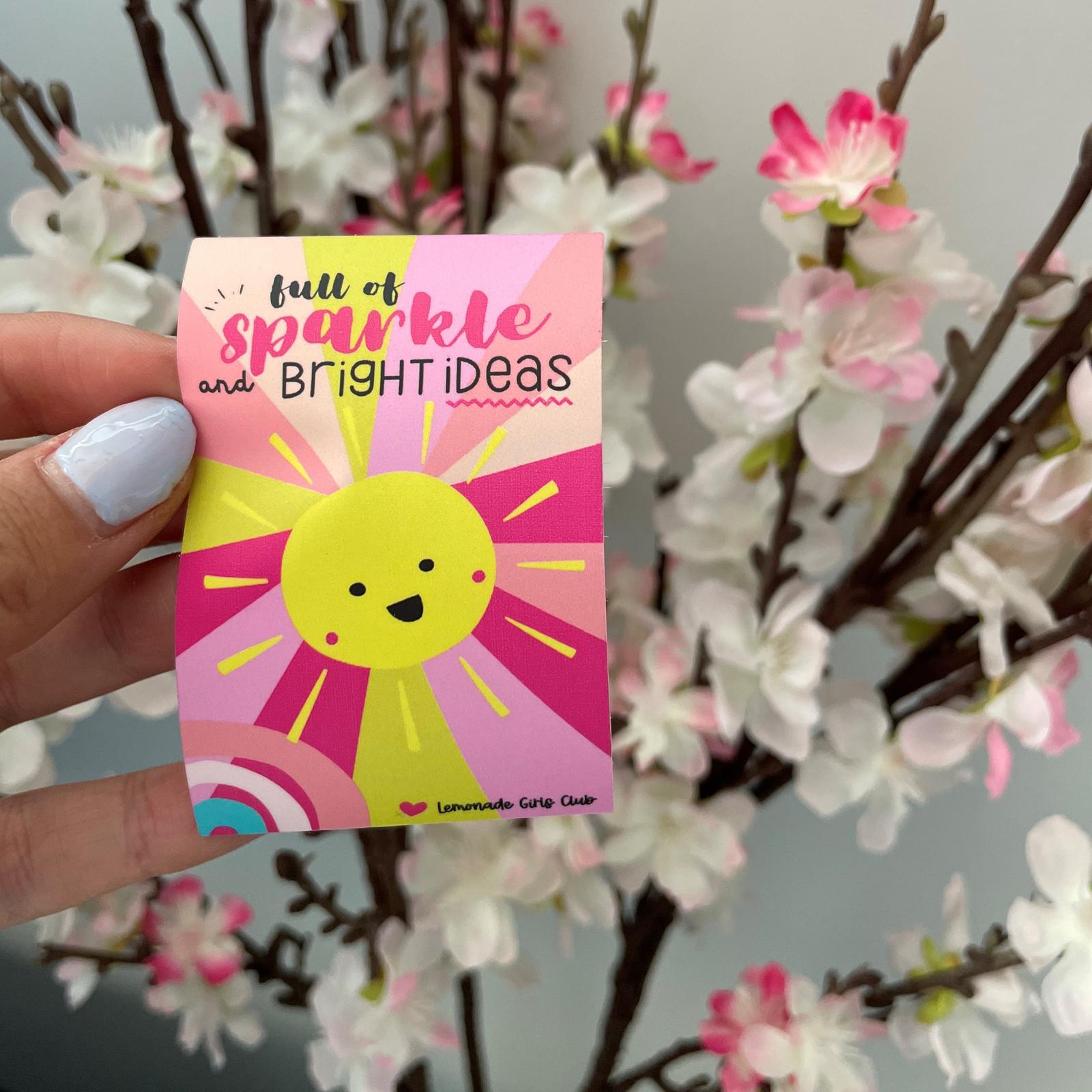 Lemonade Girls Club Sparkle Sticker