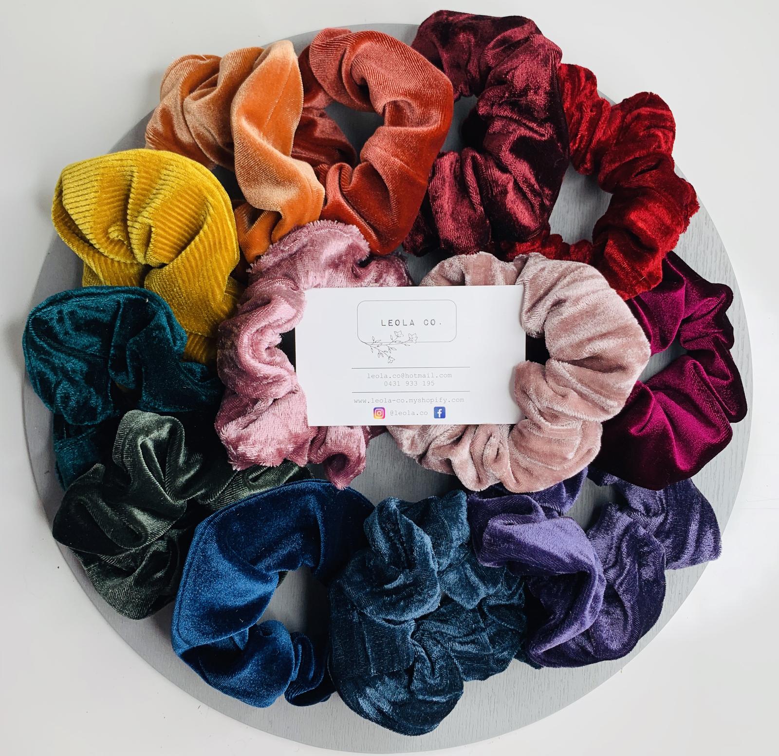 Velvet Scrunchies