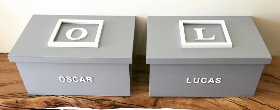 Grey Memory Boxes