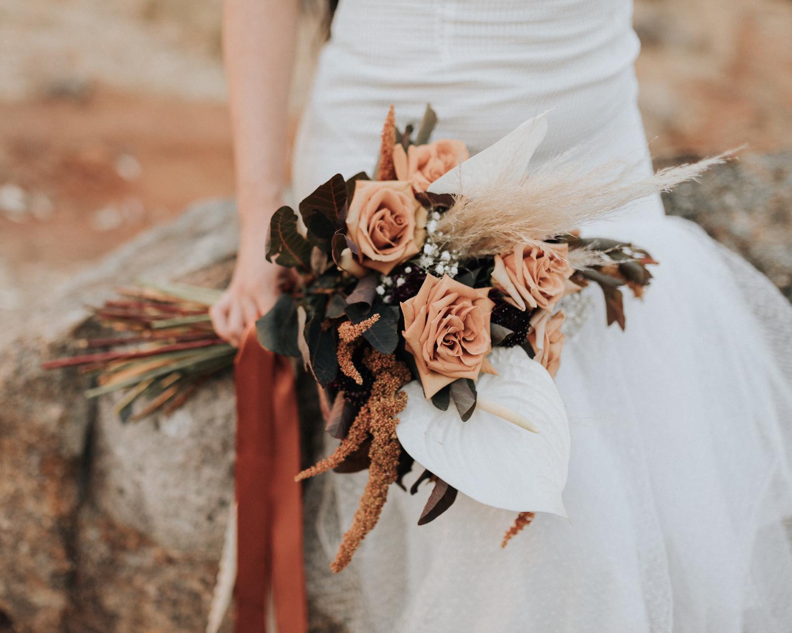 Styled wedding shoot