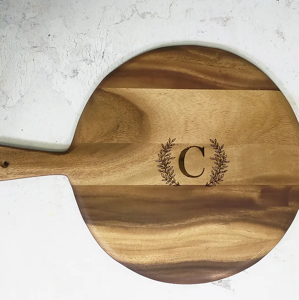 Monogrammed Serving Board