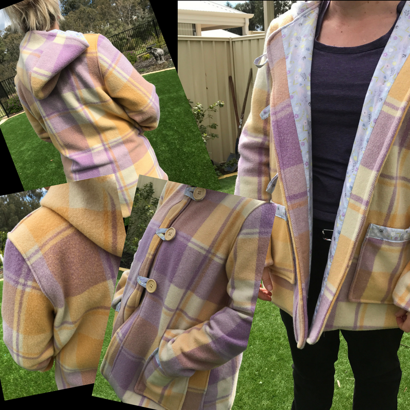 Ladies vintage wool coats.