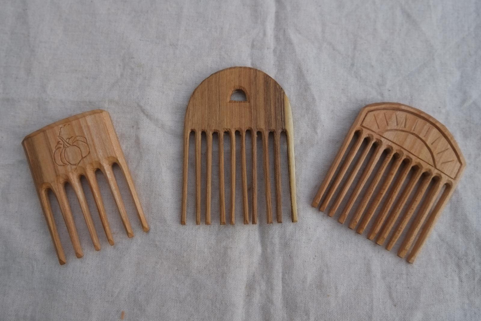 Hand Carved Combs
