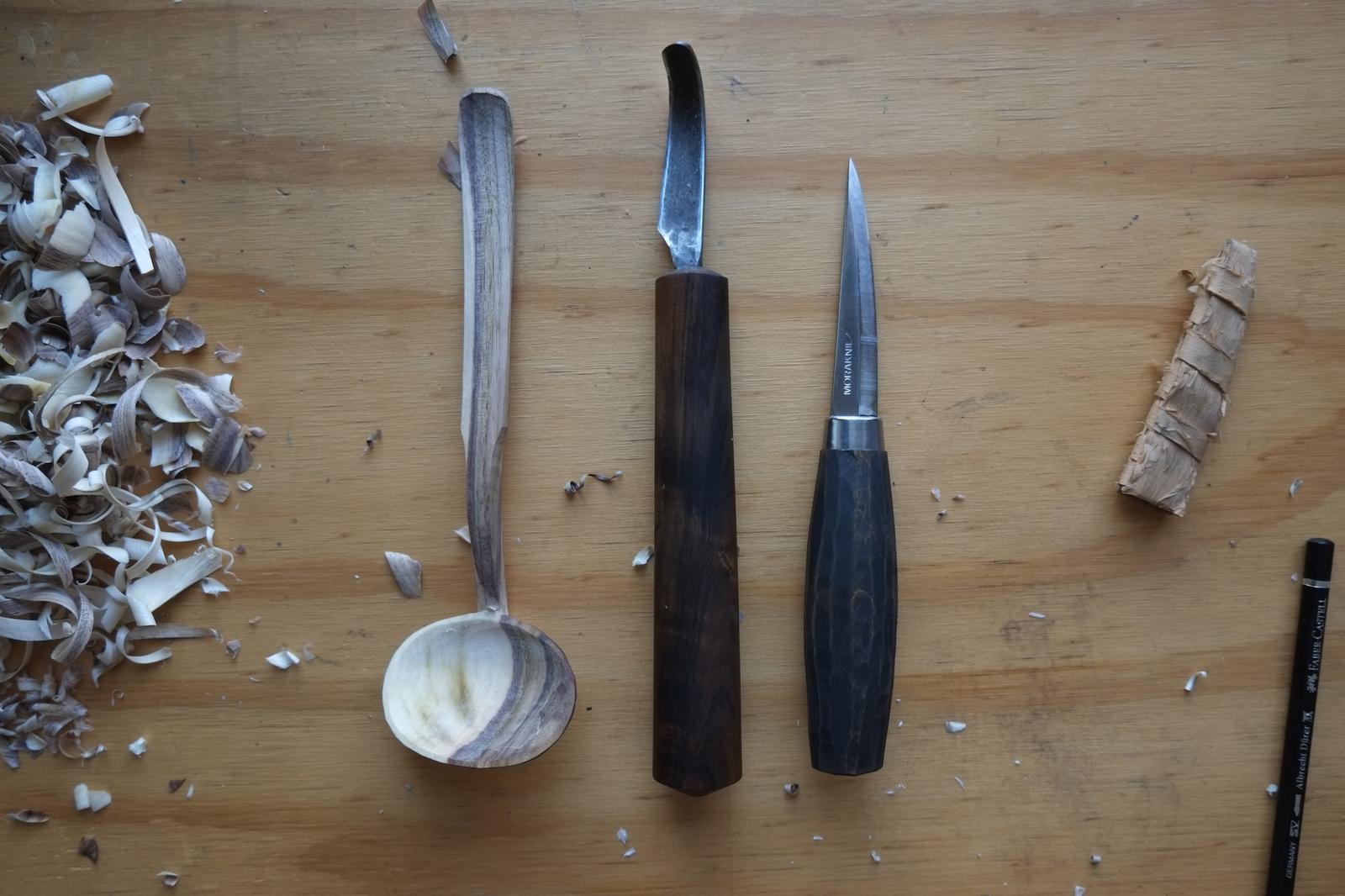 Welsh Cawl Spoon and Knives