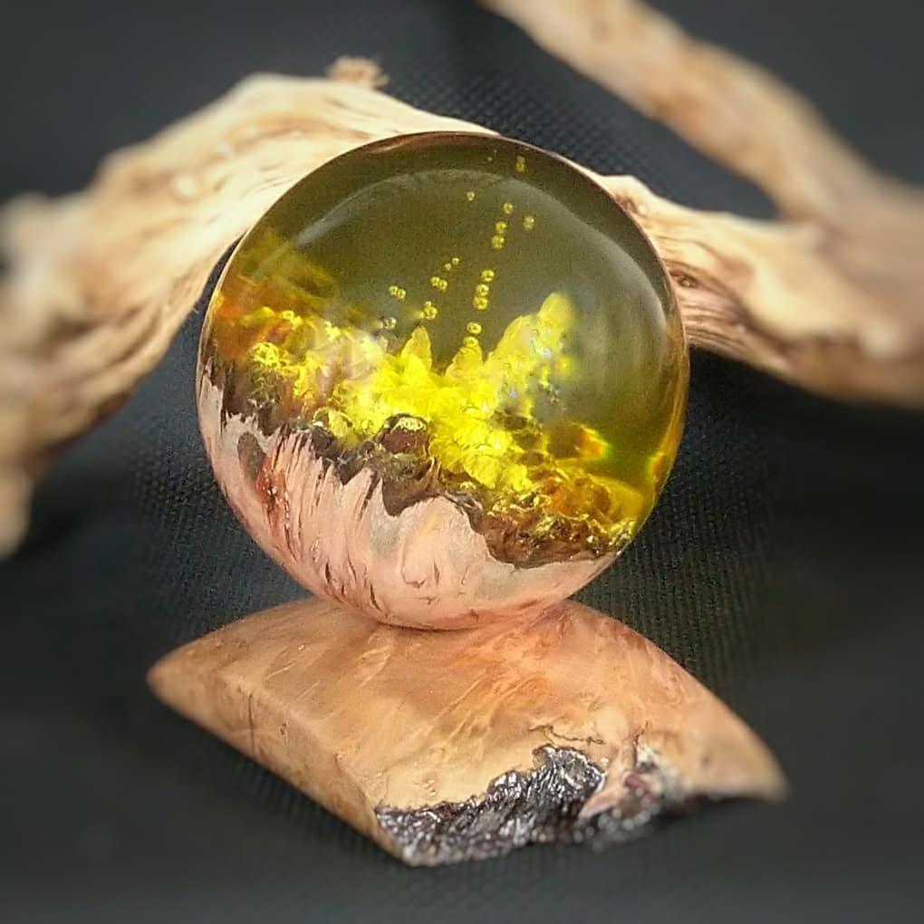 Jarrah Yellow Sphere